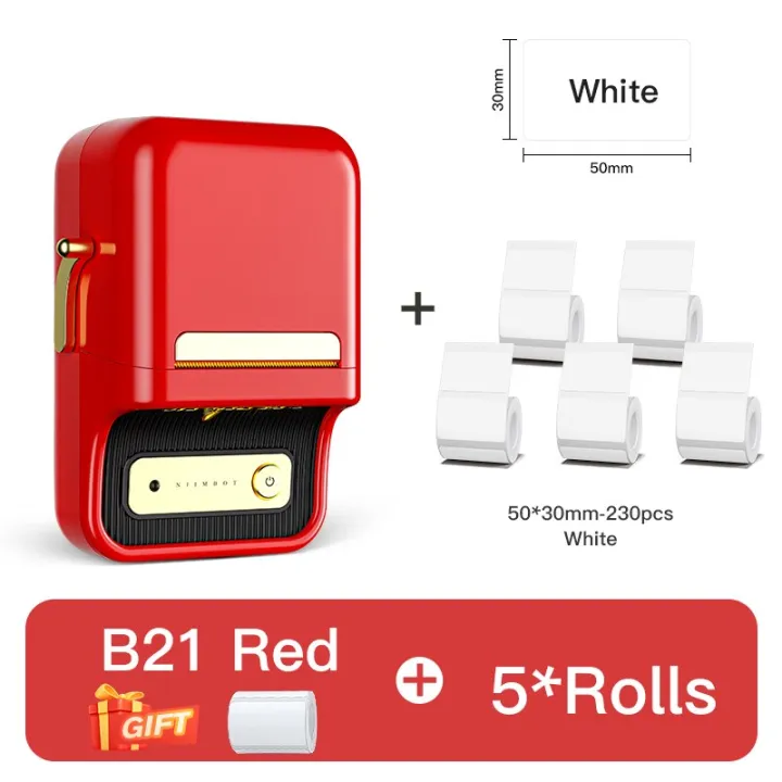 niimbot-เครื่องพิมพ์ฉลากบลูทูธไร้สายเครื่องพิมพ์ฉลากอเนกประสงค์แบบพกพา-b21ฉลากกาวบาร์โค้ดสำหรับธุรกิจ