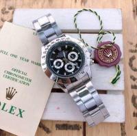 นาฬิกาข้อมือrolex  - นาฬิกาสายเลส มีช่องบอกวันที่ - ขนาดหน้าปัด 40 mm สินค้ามีถ่าน ผ้าเช็ด ถุงผ้าแถมให้นะค่ะ