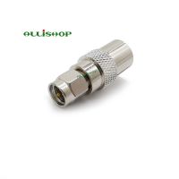 RF COAXIAL Adapter converter IEC PAL DVB-T TV female jack to SMA male plug pin RF Connector Adapter Electrical Connectors