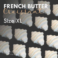[ส่งฟรี!] ครัวซองต์แช่แข็ง ครัวซองต์เนยสด เนยฝรั่งเศส รส Plain ขนาด XL (80-90g) | Camilles Kitchen by Seafood from Home