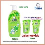 Nước rửa bình sữa Dnee thái lan dạng chai 620ml - Túi 600ml