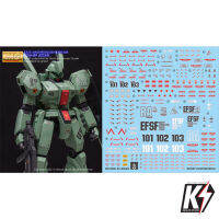 Waterdecal CG MG RGM-89 Jegan #ดีคอลน้ำสำหรับติดกันพลา กันดั้ม Gundam พลาสติกโมเดลต่างๆ