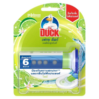 SuperSale63 38G Duck เป็ด เจลหอมเป็ด ติดชักโครก เจลติดโถ เจลติดชักโคลก เจลติดโถส้วม เจลหอมติดชักโครก เจลหอมดับกลิ่นชักโครก เจลดับกลิ่นชักโครก เจลแปะชักโครก เจลดับกลิ่นโถ แผ่นติดชักโครก เป็ดเฟรชดิสก์กลิ่นไลม์ 6 แผ่น 38 กรัม