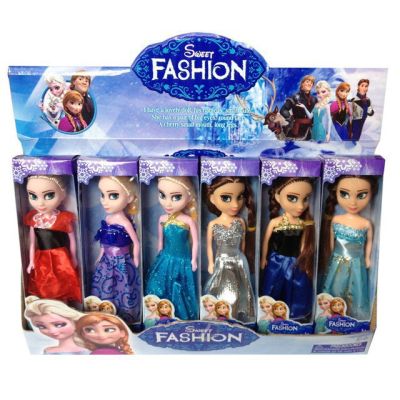 ตุ๊กตาบาร์บี้ ชุดเจ้าหญิง Frozen 6 ชิ้น/เซ็ต