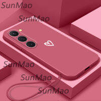 For เคสโทรศัพท์ Samsung S23 ซิลิโคนป้องกันกรณีด้วยการออกแบบหัวใจรัก