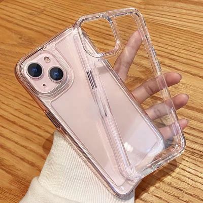 เคสโทรศัพท์ซิลิโคน TPU นิ่ม แบบใส กันกระแทก สําหรับ IPhone 14 13 12 11 Pro XS Max XR X 8 7 6S Plus SE