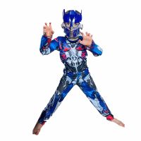 Disguise Optimus Prime Costume Muscle Transformer Costumes for Boys Padded Character Jumpsuit Kids