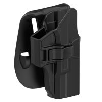 【CW】 TEGE Tactical Waistband Paddle Carry OWB Compatible with Glock 19 19X 23 32 44 45 (Gen 1-5)