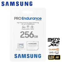 Samsung 256GB PRO Endurance Micro SDXC with SD Adapter