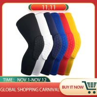 【cw】 1PCS Breathable Sports Football Basketball Knee Pads Honeycomb Knee Brace Leg Sleeve Calf Compression Knee Support Protection