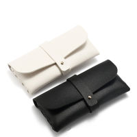 Fashion Leather Glasses Bag Uni Portable Glasses Case Simple Sunglasses Box Black Glasses Storage Bag Eyewear Accessories