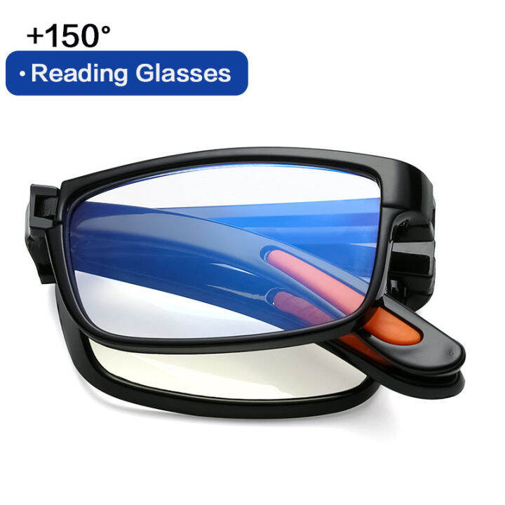Unisex New Antiblue Light Folding Reading Glasses AntiRadiation Optical Eyeglasses Lightweight