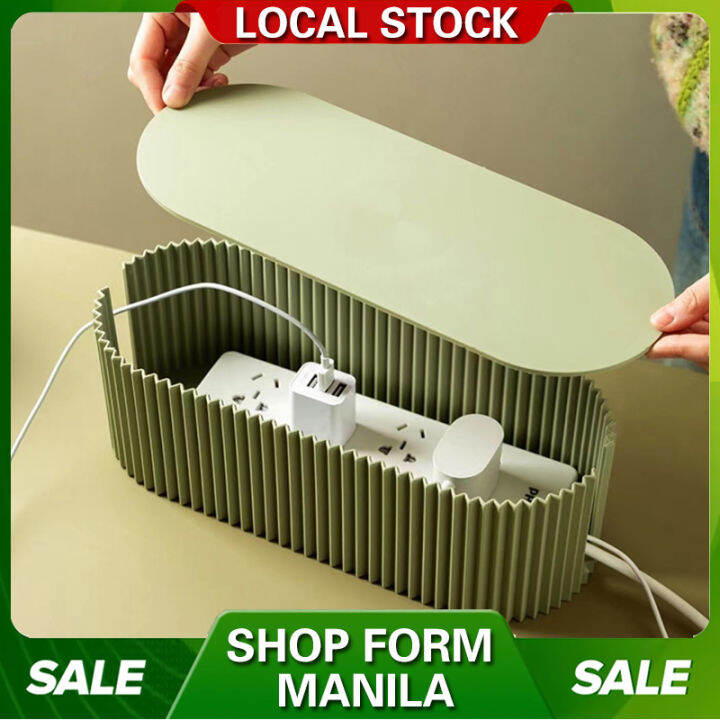 Desktop Cable Storage Organiser Management Box Organizer Extension