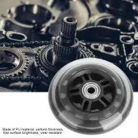 Bearing Caster Wheels ล้อ PU Caster Wheels 4 นิ้ว รถเข็น/ประตู/Hardware Plate Caster Wheels