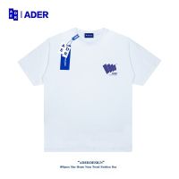 Ader 2022ข้อผิดพลาดใหม่แขนสั้นผู้ชายพิมพ์ลายคอกลมฤดูร้อนเสื้อยืดลำลอง