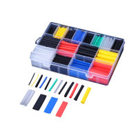 2:1 Times Shrink Electronic DIY Heat Shrink Tube Set การเชื่อมต่อสายไฟท่อทนความร้อนหุ้มฉนวน-Lusjeh