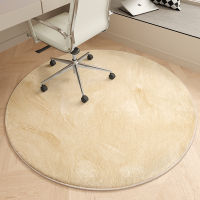 BAIYADA Round Office Chair Mat For Hardwood Floor Computer Gaming Rolling Chair Mat Floor Protector Mat Desk Rug Wood Tile Protection Mat For Office Home, Chair Mat For All Surfaces Including Plush Carpets