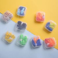 5 Pairs of Soft Anti-Noise Ear Plug Silicone Foam Tapered Earplug Waterproof Swim Diving Travel Sleep Noise Reduction Insulation