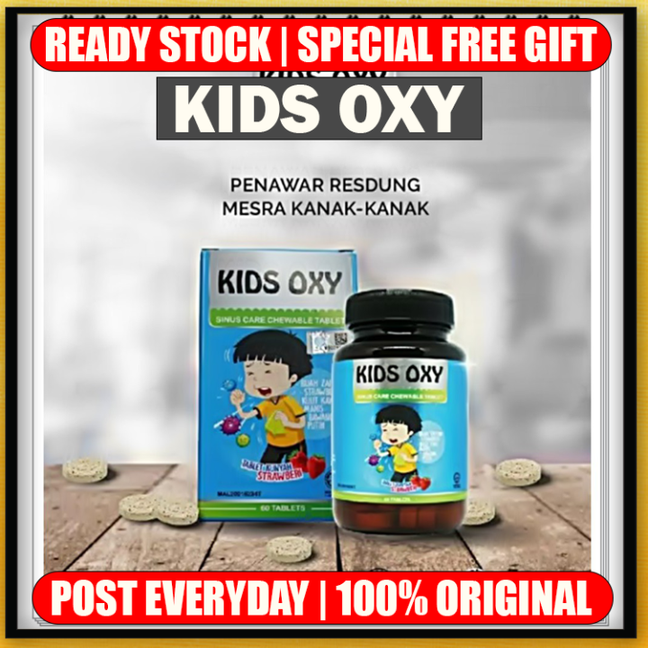 Kids Oxy Sinus Ready Stock Gatal Muka Rawat Resdung Budak Hilangkan ...