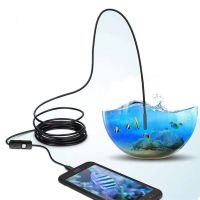 HD Lens Fishing Camera Underwater 1-25M*8Mm Endoscope IP67 Fish Finder Cord Tube Mirco USB Type-C Underwater Monitor For Android