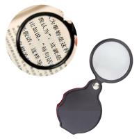 【Online】 yiyin2068 8X 50mm 5X 50mm Mini Pocket Folding Jewelry Magnifier Magnifying Eye Glass Loupe Lens