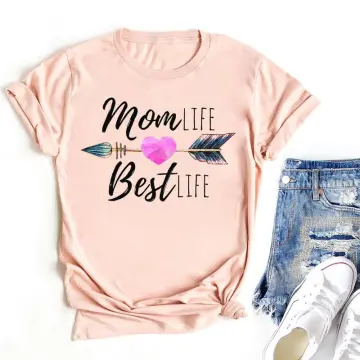 Shirt Female Letters Mom - Best Price in Singapore - Feb 2024