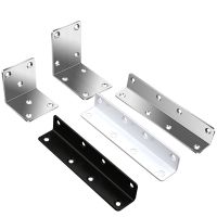 ❅ 4PCS 90 Degree Angle Corner Holder Brackets Stainless Steel Corner Brace Fastener Wall Brackets Hanger For Shelves Table Chair