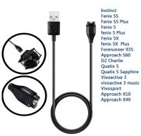 SALEร้านไทย ส่งไว USB Charger Data Charging Cable for Garmin 245 fr245 fenix 5 5S 5X plus Instinct F