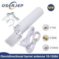 4G LTE Antenna CRC9 SMA TS9 12dBi Omni antenne 2.3 ghz Exterior ceilling 5m cable 2.4GHz for B315 E8372 E3372 ZTE Router