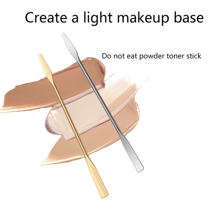 carmelun-การผสมสีสแตนเลสแต่งหน้ารองพื้นการผสมแป้งรองพื้นแบบปกปิดยาวนานอุปกรณ์เครื่องสำอางเครื่องมืออบขนม