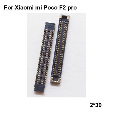 ขั้วต่อแท่นวาง 2 ชิ้นขั้วต่อ Micro USB ชาร์จพอร์ต FPC สําหรับตรรกะ Xiaomi Poco F2 Pro บนเมนบอร์ดเมนบอร์ด F 2 Pro