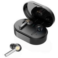 Black Waterproof Bluetooth 5.0 Wireless Earphone Touch-Control 6D Stereo Earbuds Bass Handsfree Headset with Microphone Charging Box