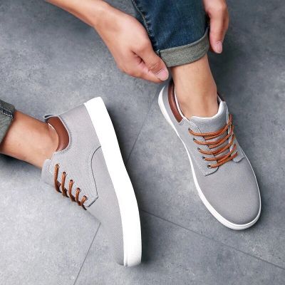 Fashion Canvas Mens Sneakers Black Lace Up Sping Shoes 2021 Classic Casual Vulcanized Shoes Size 39-47 Mens Summer Sport Shoes