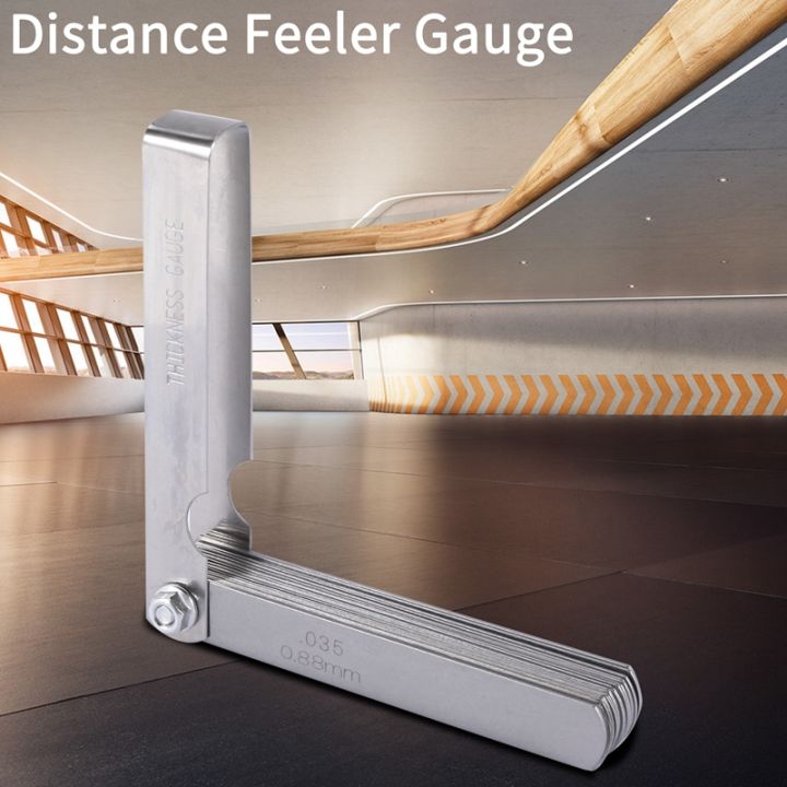 32-set-distance-gauge-feeler-gauge-valve-teaching-feeler-gauge-0-04-0-88-mm-gap-dimension