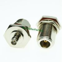 SMA Female to N Type Female Jack Connector Nut Bulkhead O-ring RF Adapter