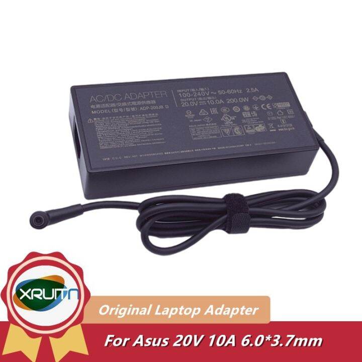 100 Genuine ADP-200JB D 20V 10A 200W Laptop Power Supply AC Adapter For ...