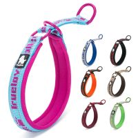 【CW】 Truelove Soft Slip Dog Collar Reflective Adjustable P Chain Training Choke Collars Dog Training for Small Medium Large Dogs