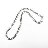 สร้อยเลสเงินแท้ สร้อยคอเงินห่วงโซ่ เงินแท้925 : DSP 925 Sterling Silver Necklace [NFA0258]