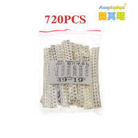 720PCS 0603 0805 1206ชิป SMD Capacitor เซรามิคชุด36ค่า * 20Pcs 10PF-22UF ความจุอิเล็กทรอนิกส์ Diy ชุด