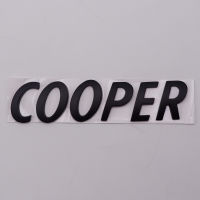 โลโก้ อักษรแยกชิ้น C O O P E R ตัวอักษร แต่งรถ สีดำ มินิคูเปอร์