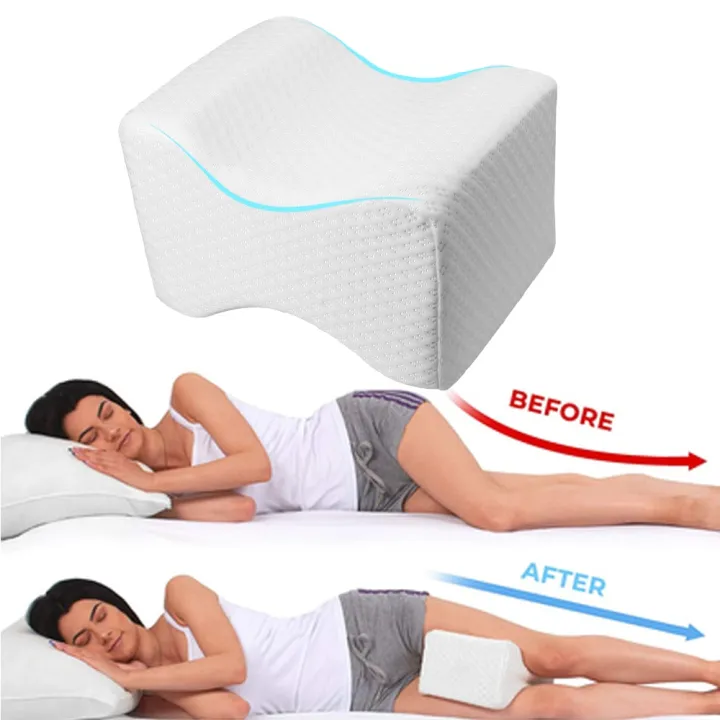 Align Spine Pregnancy Body Pillows Memory Foam Knee Pillow For Side