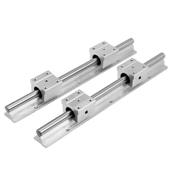 Linear Rails and Bearings,2Pcs Linear Guide Rail 400mm +4Pcs Linear Bearing 12mm Slide Blocks SBR12UU | Lazada.co.th
