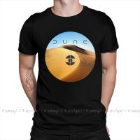 Dune Part One T-Shirt Men Top Quality 100% Cotton Short Summer Sleeve Dune Fremen Casual Shirt Loose