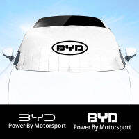 รถด้านหน้ากระจกม่านบังแดดปกอุปกรณ์รถยนต์สำหรับ BYD รส F3 E6 Atto หยวนบวกเพลง Max F0 G3 I3 Dmi 2din 2014 G6