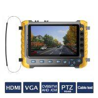 5 inch TFT LCD HD 5MP 8MP AHD CVI TVI CVBS Analog Security Camera Tester Monitor with PTZ UTP cable test HDMI input