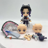 {{ONE Kyocera #1655 Demon Slayer Shinobu Kocho อะนิเมะรูป #1541 Kyojuro Rengoku Kimetsu ไม่มี Yaiba Action Figure Kamado Nezuko Figurine ของเล่น