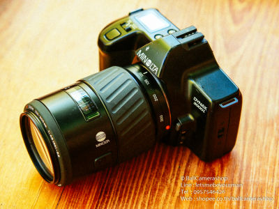 ขายกล้องฟิล์ม Minolta a3000i Serial 18308367 พร้อมเลนส์ 100-300mm