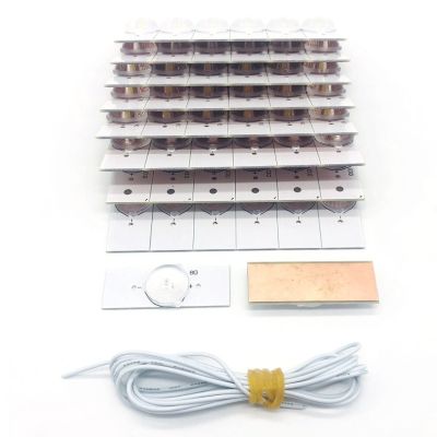 【Worth-Buy】 โคมไฟ6V Smd พร้อมเลนส์สายไฟกับ2ม. 50ชิ้นสำหรับทีวี Led 32-65นิ้วงานซ่อม