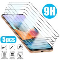 5PCS Tempered Glass For Xiaomi Redmi Note 12 10 11 9 8 Pro Plus 5G Screen Protector for Redmi Note 10S 11S 9S 10C 9A 9T 9C glass