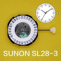 【YF】 SL28 Quartz Movement Watch Parts Sunon SL28D-3 Replacement A Cheap Alternative To 2115 Three Hands Repair Calendar Date